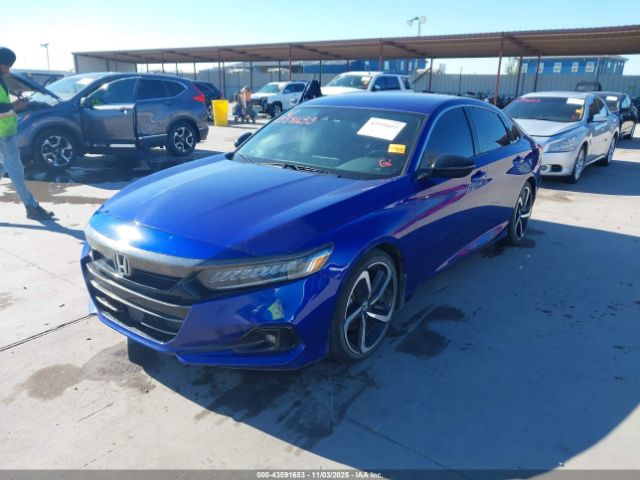 2022 HONDA ACCORD 1HGCV1F34NA075146 Photo 1