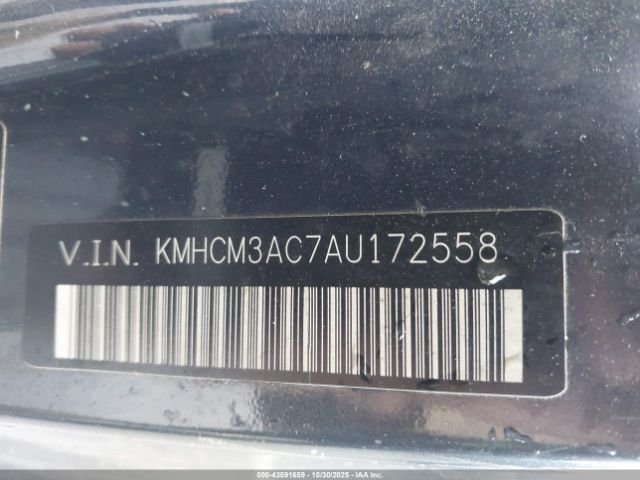 2010 HYUNDAI ACCENT KMHCM3AC7AU172558 Photo 8