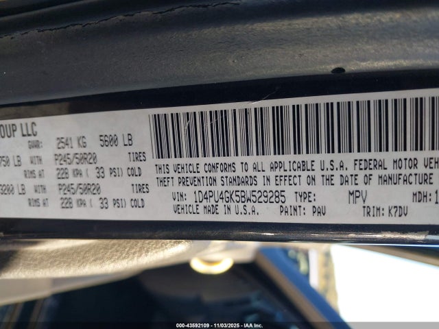 2011 DODGE NITRO 1D4PU4GK5BW529285 Photo 8