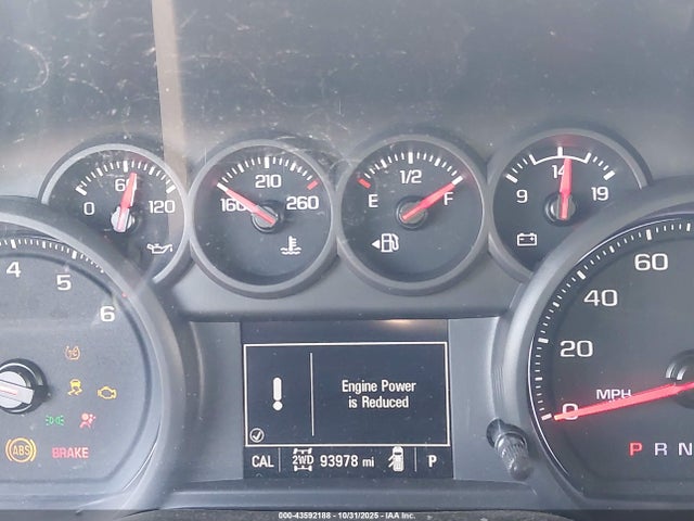 43592188 :رقم المزاد ، 3GCPYCEF9LG424847 vin ، 2020 Chevrolet Silverado 1500 4wd  Short Bed Custom Trail Boss مزاد بيع