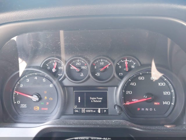 43592188 :رقم المزاد ، 3GCPYCEF9LG424847 vin ، 2020 Chevrolet Silverado 1500 4wd  Short Bed Custom Trail Boss مزاد بيع