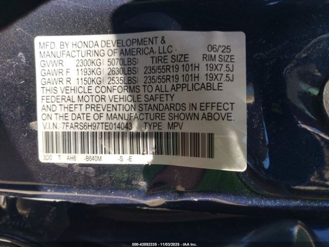 2026 HONDA CR-V HYBRID 7FARS6H97TE014043 Photo 8