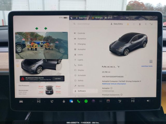 2023 TESLA MODEL Y 7SAYGDED6PF948385 Photo 6