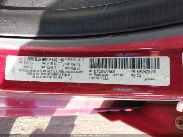 2012 CHRYSLER 200 1C3CCBCB5CN306832 Photo 8