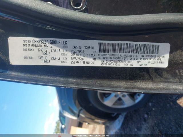 2013 DODGE JOURNEY 3C4PDCAB8DT575878 Photo 8