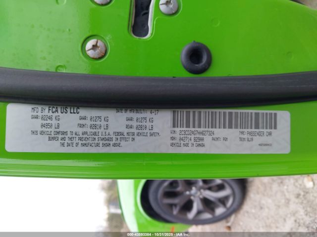 2017 DODGE CHALLENGER 2C3CDZAG7HH627324 Photo 8