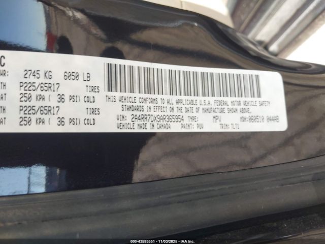 2010 CHRYSLER TOWN & COUNTRY 2A4RR7DX9AR365954 Photo 8