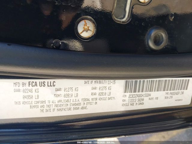 2016 DODGE CHALLENGER 2C3CDZAG6GH153204 Photo 8