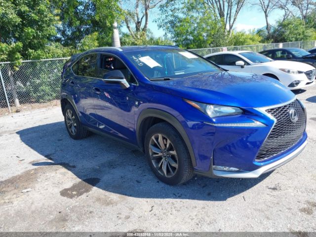 2017 LEXUS NX 200T JTJYARBZ9H2084431
