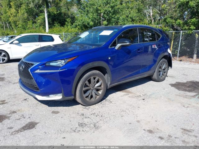 2017 LEXUS NX 200T JTJYARBZ9H2084431 Photo 1