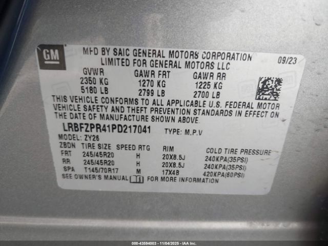 2023 BUICK ENVISION LRBFZPR41PD217041 Photo 8