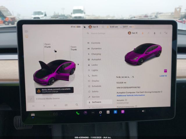 2023 TESLA MODEL 3 5YJ3E1EA9PF616782 Photo 6