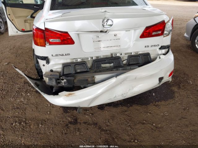 2008 LEXUS IS 250 JTHBK262682062427 Photo 5