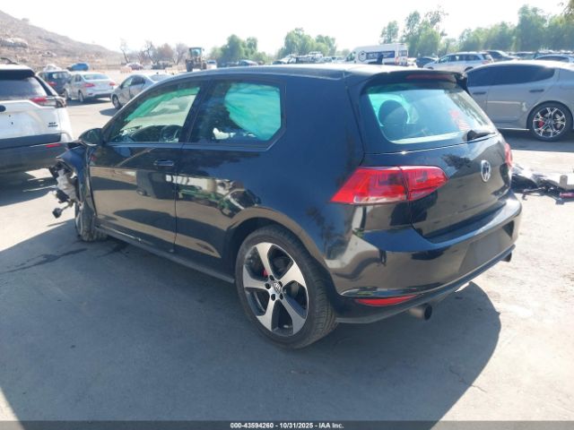 2015 VOLKSWAGEN GOLF GTI 3VWTT7AU6FM031805 Photo 2