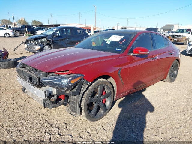 2019 GENESIS G70 KMTG34LE4KU022293 Photo 1