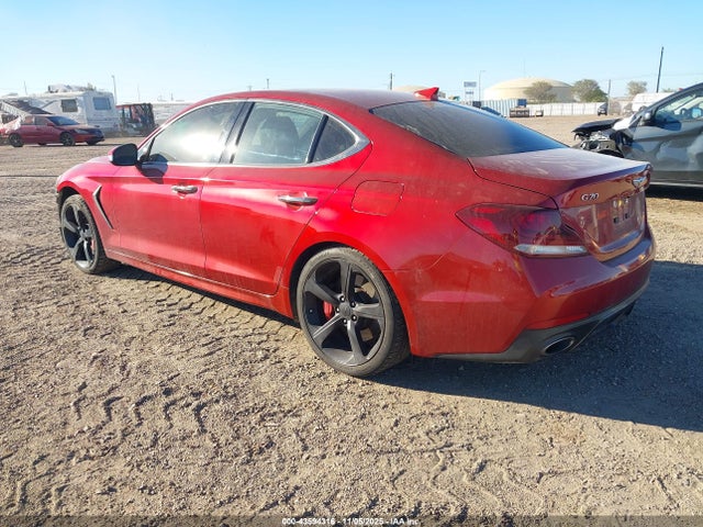 2019 GENESIS G70 KMTG34LE4KU022293 Photo 2