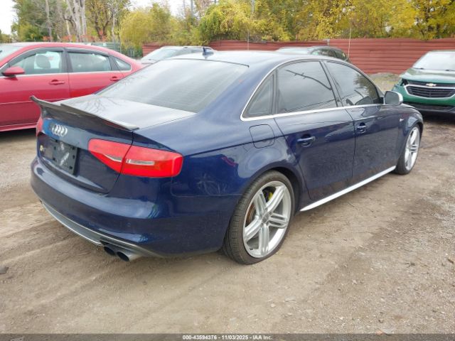 2014 AUDI S4 WAUBGAFL8EA065740 Photo 3