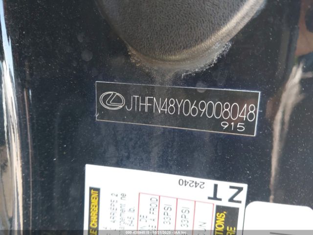 2006 LEXUS SC 430 JTHFN48Y069008048 Photo 8