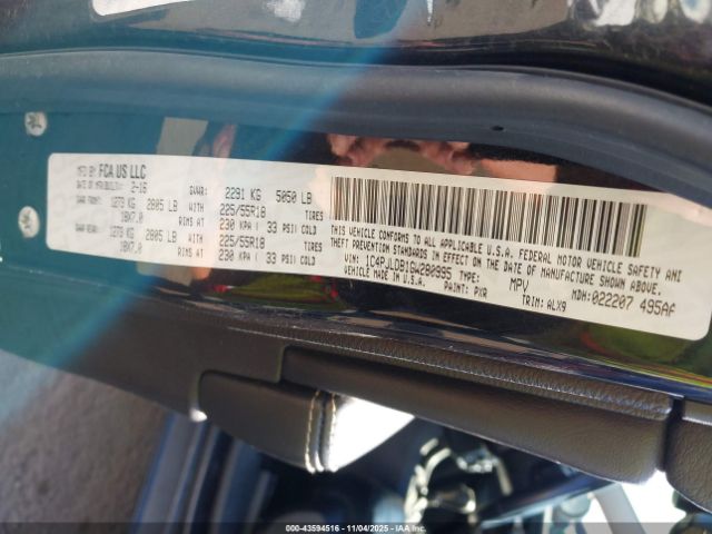 2016 JEEP CHEROKEE 1C4PJLDB1GW280995 Photo 8