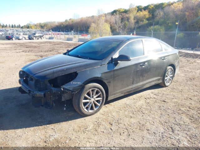 2018 HYUNDAI SONATA 5NPE24AF0JH642832 Photo 1