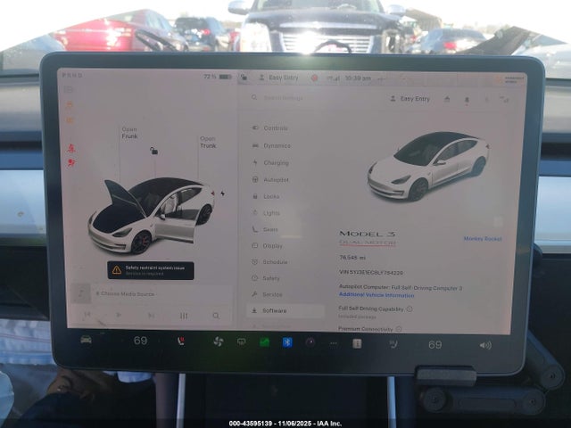 2020 TESLA MODEL 3 5YJ3E1EC8LF784229 Photo 6
