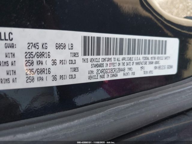 2012 DODGE GRAND CARAVAN 2C4RDGCG9CR128440 Photo 8