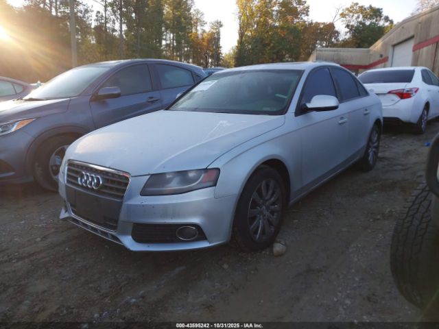 2012 AUDI A4 WAUAFAFL6CA048558 Photo 1