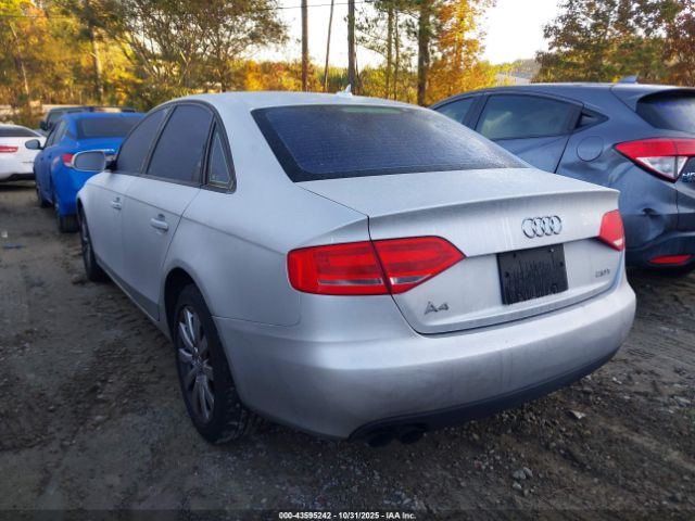 2012 AUDI A4 WAUAFAFL6CA048558 Photo 2