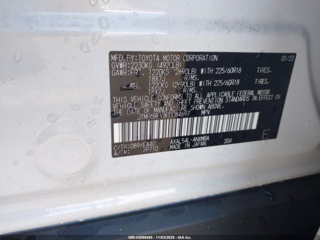 2023 TOYOTA RAV4 HYBRID JTMB6RFV8PD084697 Photo 8