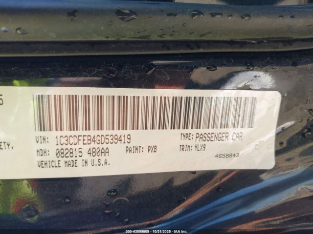 2016 DODGE DART 1C3CDFEB4GD539419 Photo 8