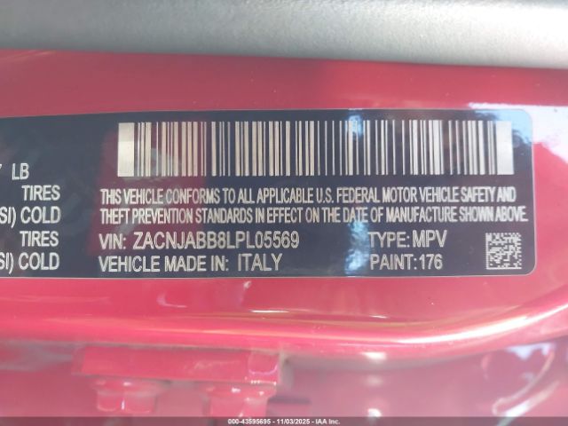 2020 JEEP RENEGADE ZACNJABB8LPL05569 Photo 8