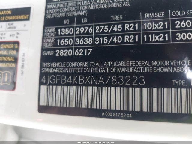2022 MERCEDES-BENZ GLE 350 4JGFB4KBXNA783223 Photo 8