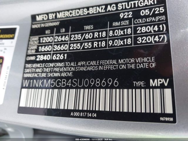 2025 MERCEDES-BENZ GLC 350E W1NKM5GB4SU098696 Photo 8