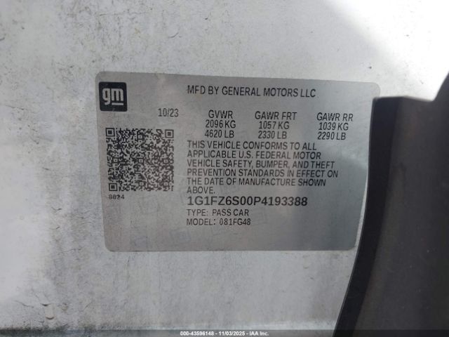 2023 CHEVROLET BOLT EUV 1G1FZ6S00P4193388 Photo 8