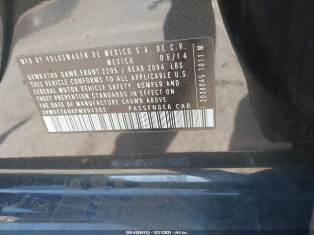 2015 VOLKSWAGEN GOLF GTI 3VW5T7AU0FM004303 Photo 8