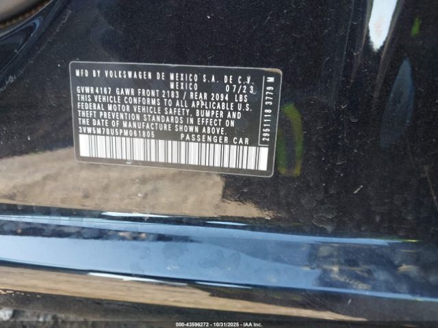2023 VOLKSWAGEN JETTA 3VW5M7BU5PM061805 Photo 8