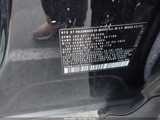 2023 VOLKSWAGEN TIGUAN 3VVMB7AX0PM068291 Photo 8