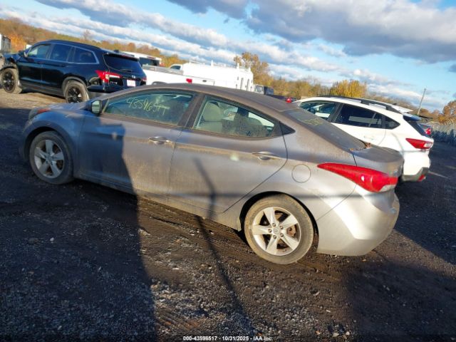 2011 HYUNDAI ELANTRA KMHDH4AE9BU153608 Photo 2