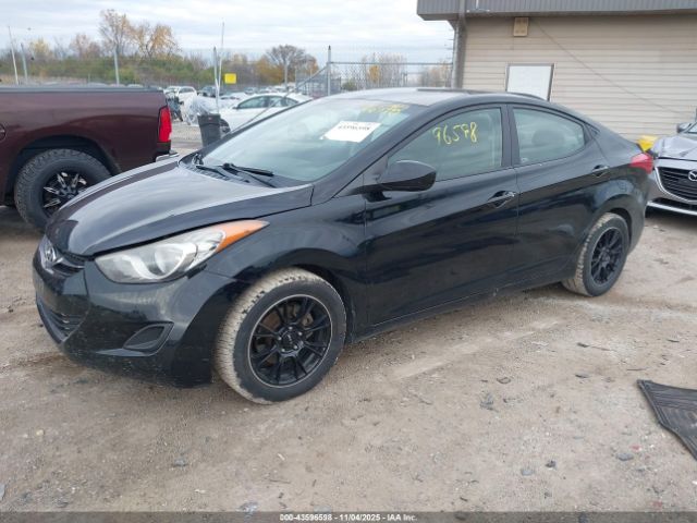2011 HYUNDAI ELANTRA KMHDH4AEXBU101971 Photo 1