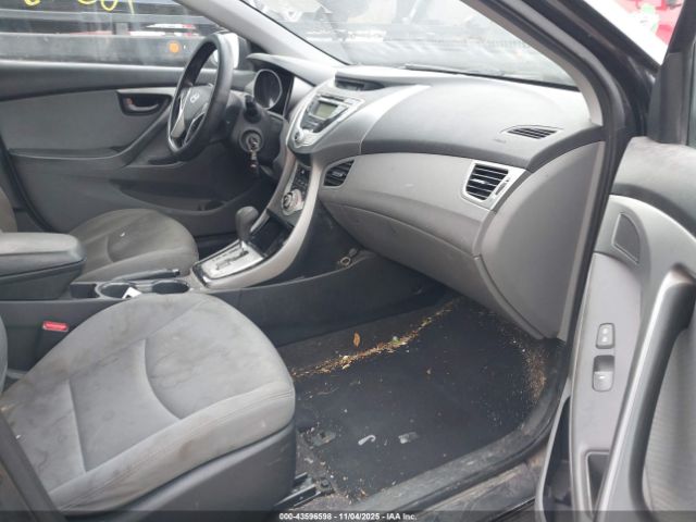 2011 HYUNDAI ELANTRA KMHDH4AEXBU101971 Photo 4