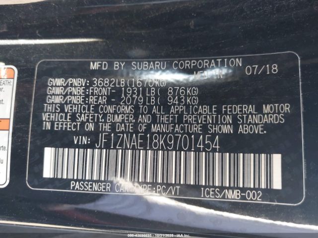 2019 TOYOTA 86 JF1ZNAE18K9701454 Photo 8