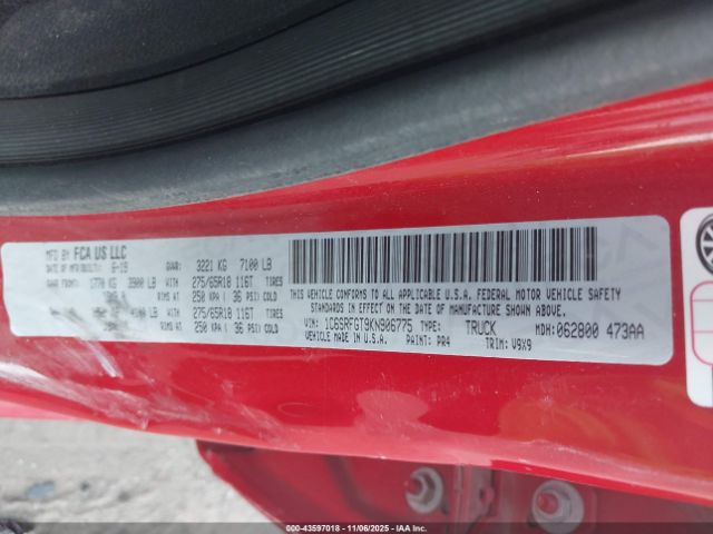 2019 RAM 1500 1C6SRFGT9KN906775 Photo 8