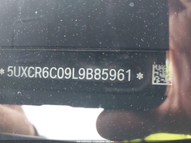 43597030 :رقم المزاد ، 5UXCR6C09L9B85961 vin ، 2020 Bmw X5 Xdrive40i مزاد بيع