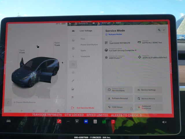 2024 TESLA MODEL Y 7SAYGDEE7RF198376 Photo 6