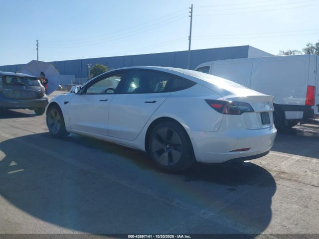 2021 TESLA MODEL 3 5YJ3E1EA9MF929942 Photo 2