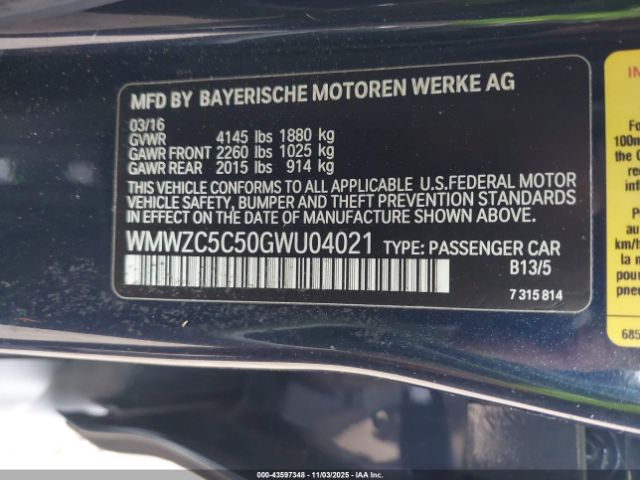 2016 MINI COUNTRYMAN WMWZC5C50GWU04021 Photo 8