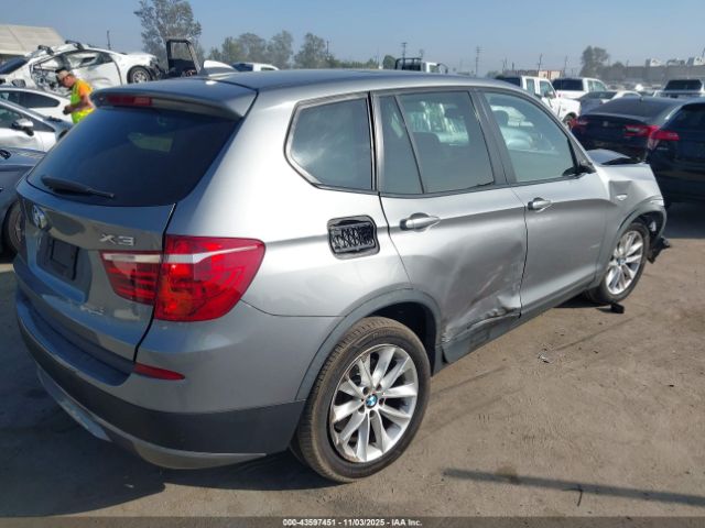 2014 BMW X3 5UXWX9C50E0D23698 Photo 3