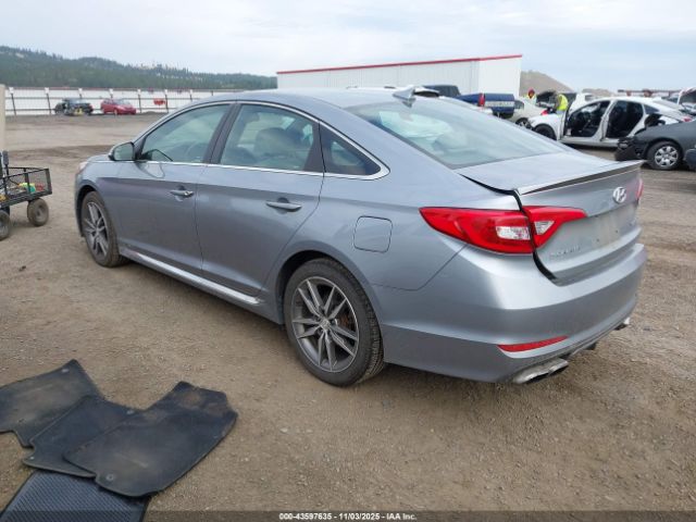 2017 HYUNDAI SONATA 5NPE34AB5HH455543 Photo 2