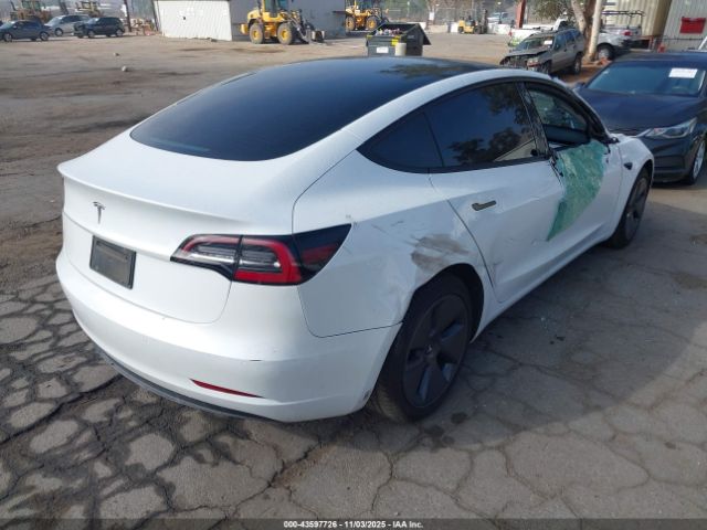 2022 TESLA MODEL 3 5YJ3E1EA5NF353199 Photo 3