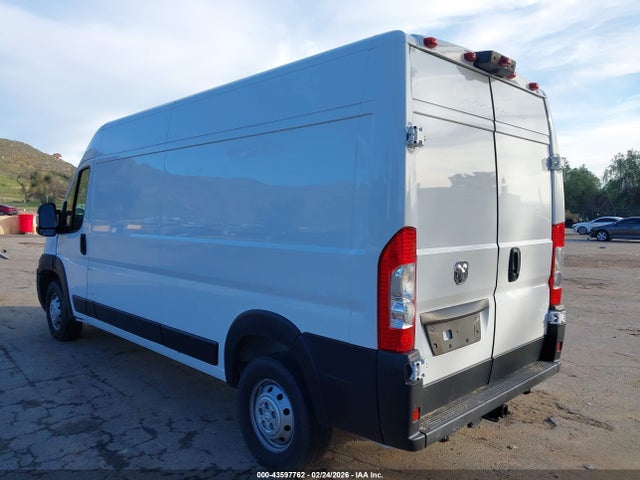 Продажа на аукционе авто 2023 Ram Promaster 2500 High Roof 159 Wb, vin: 3C6LRVDGXPE533442, номер лота: 43597762